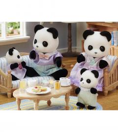 Set figurine - Familia de ursuleti Panda