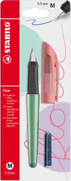 Stilou - Flow Cosmetic M + 1 rezerva, Red lips