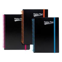 Carnet A5 cu spirala - Pukka Pad (mai multe modele, pret pe bucata)