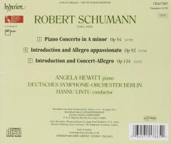 Schumann: Piano Concerto / Introduction And Allegro Appassionato / Introduction And Concert-Allegro