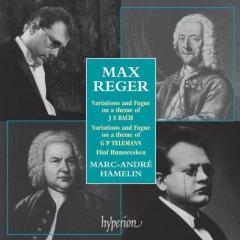 Max Reger: Variations And Fuge On A Theme Of J.S. Bach / Variations And Fuge On A Theme Of G.P. Telemann / Funf Humoresken