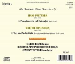Pfitzner: Piano Concerto in E flat major / Braunfels: Tag - und Nachtstucke