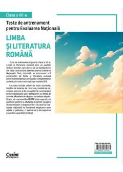 Teste de antrenament pentru Evaluarea Nationala - Limba si literatura romana, clasa a VII-a