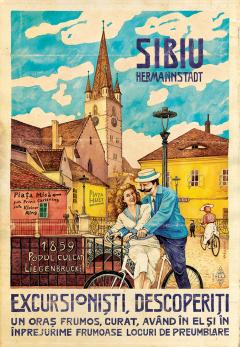 Poster - Sibiu Podul Culcat