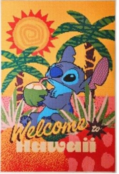 Set creativ - Canvas Disney Stitch cu diamante