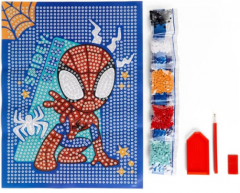Set creativ - Pictura cu diamante - Marvel - Spiderman