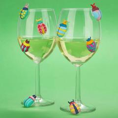 Set 8 marcatoare pahare - The Beetles