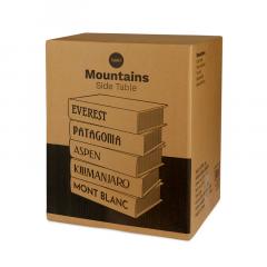 Masa - Mountains Book Stack Side Table
