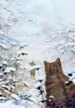 Gisbert aude cum creste iarba