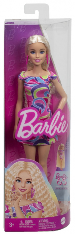 Papusa - Barbie Fashionistas - Blonda cu par ondulat