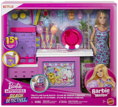 Set de joaca - Barbie Mysteries Beach Detectives - Barbie Malibu cu accesorii