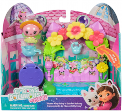 Set de joaca - Gabby's Dollhouse The Movie - Queen kitty Fairy's Garden Balcony