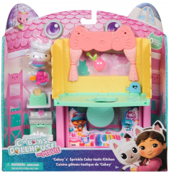 Set de joaca - Gabby's Dollhouse The Movie - Cakey's Sprinkle Cake-tastic Kitchen