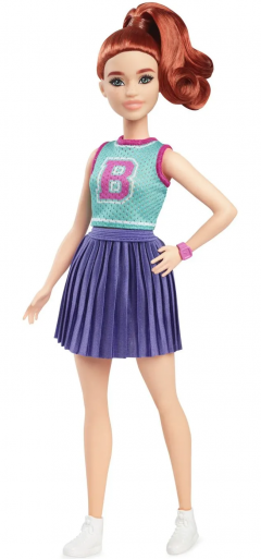 Papusa - Barbie Fashionistas - Roscata Majoreta
