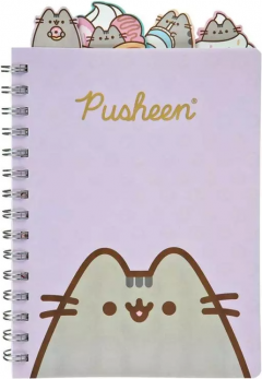 Caiet spiralat A5 - Pusheen