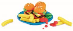 Set joaca - Play Doh Kitchen Creations - Hamburger