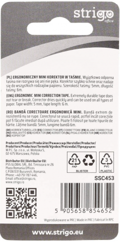 Banda corectoare mini Strigo - Violet