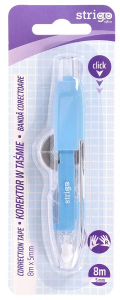 Banda corectoare cu mecanism - Albastru