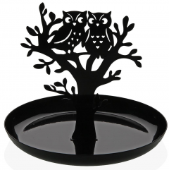 Suport bijuterii - Black Owl Jewellery Box