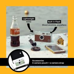 Aparat foto pe film - Kodak Ektar H35 - Brown