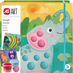 Set 7 borcanase de plastilina - Animale