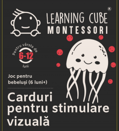 Set 48 carduri pentru stimulare senzoriala - Montessori