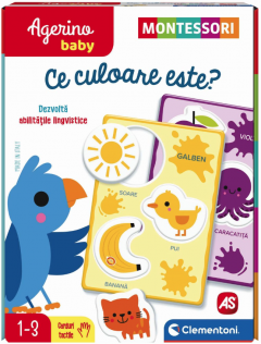 Joc de societate - Agerino Baby Montessori - Ce culoare este?