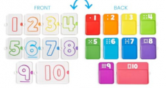 Set educativ - Tablite senzoriale - Numere