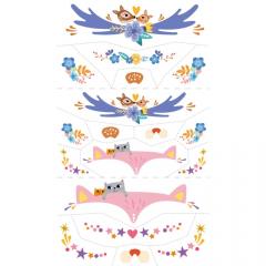 Set stickere si tatuaje - Distractie in familie