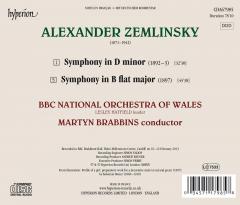 Zemlinsky: Symphonies In D Minor And B Flat Major