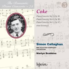 Coke: Piano Concerto No 3, Op 30 / Piano Concerto No 4, Op 38 / Piano Concerto No 5, Op 57