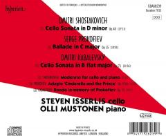 Shostakovich, Kabalevsky: Cello Sonatas / Prokofiev: Ballade