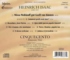 Heinrich Isaac: Missa Wohlauff Gut Gsell von Hinnen & Other Works