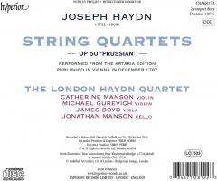 Haydn: String Quartets, Op. 50, "Prussian"