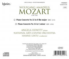 Mozart: Piano Concertos Nos 22 & 24