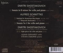 Shostakovich & Schnittke: Cello Sonatas
