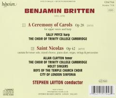 Britten: A Ceremony Of Carols, Saint Nicolas
