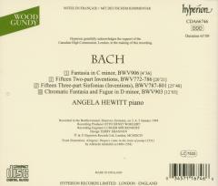 Bach: Fantasia In C Minor, Two-Part Inventions, Three Part Inventions, Chromatic Fantasia And Fugue