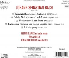 Bach: Cantatas 54, 82, 170