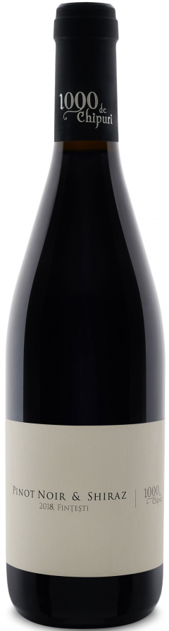 Vin rosu - 1000 de Chipuri - Pinot Noir & Shiraz, sec, 2018
