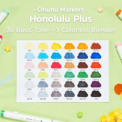 Set 36 markere - Honolulu Plus Alcohol Markers