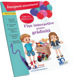 Incepem aventura - Fise interactive pentru gradinita - grupa mijlocie