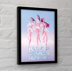Poster cu rama - Kpop Demon Hunters - Trio