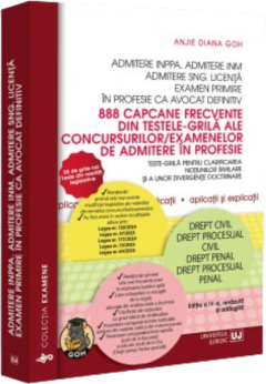 888 capcane frecvente din testele-grila ale concursurilor/examenelor de admitere in profesie.