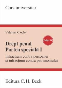 Drept penal. Partea speciala I