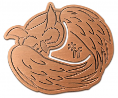 Semn de carte - Curled Up Corner - Sleepy Owl