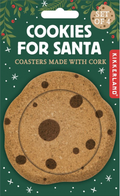 Suport pentru pahare - Cookie for Santa