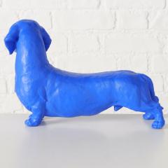 Figurina decorativa - Wuffy Dog - Blue