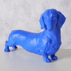 Figurina decorativa - Wuffy Dog - Blue