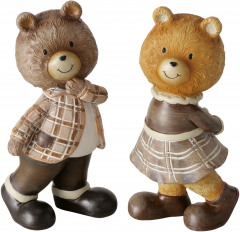 Obiect decorativ - Ursuletul Henry (2 modele - pret pe bucata)